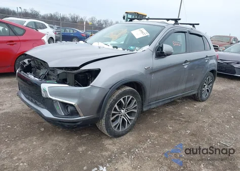 2018 Mitsubishi Outlander Sport 2.4 Se from USA, damaged, VIN JA4AR3AW7JU004033